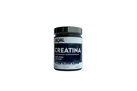 Pack 2 Creatinas Monohidratadas AQAL 300 g (120 porciones) – Creatina 100% pura y micronizada