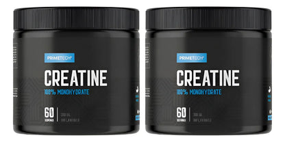 Pack x2 Creatina Monohidratada PrimeTech 300 g – Más fuerza, recuperación y ahorro
