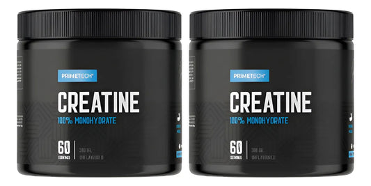 Pack x2 Creatina Monohidratada PrimeTech 300 g – Más fuerza, recuperación y ahorro