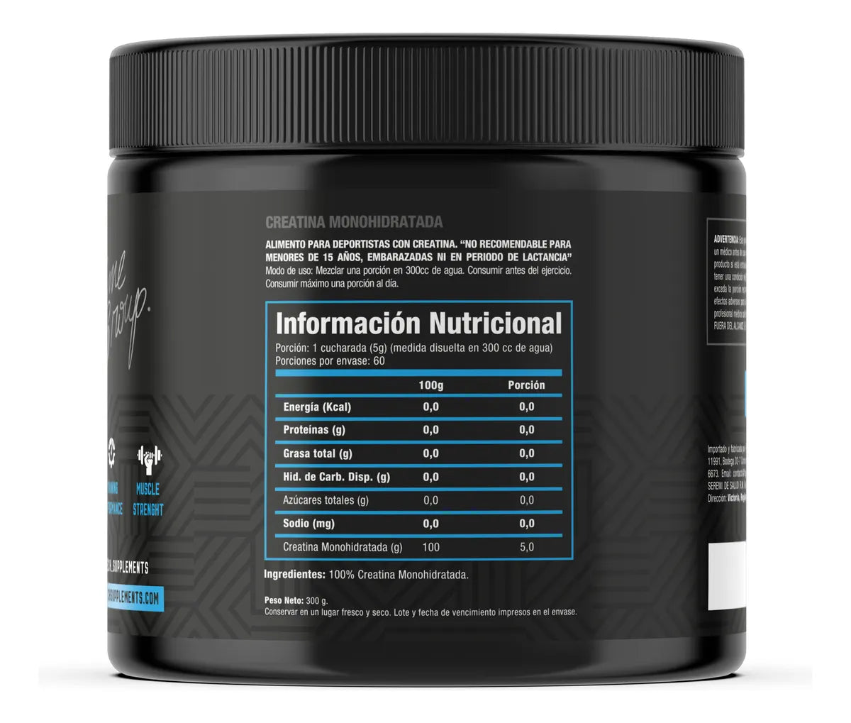 Pack x3 Creatina Monohidratada PrimeTech 300 g – Ahorra y potencia tu rendimiento